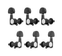 Giwnhvx Pulsante Corda per Chitarra Pulsante per Chitarra Folk Ukulele Pulsante Corda Classico Completamente Chiuso Nero