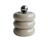 Giwnhvx Qtip - Dispenser per tamponi di cotone in resina, per bagno, stile nordico, facile da usare, B