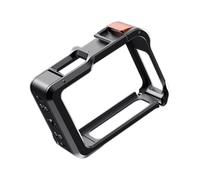 Giwnhvx Quick Release Gabbia per Hero 13/12/11/10/9 con fredda in alluminio e supporto filtro ND CPL