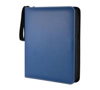 Giwnhvx Raccoglitore per carte collezionabili con 9 tasche, con cerniera, custodia per carte da gioco/calcio/baseball