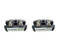 Giwnhvx Raddrizzatore a ponte a diodi monofase nero MDQ 100A-1600V 100A Amp ad alta potenza 1600V 2X