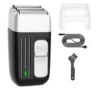 Giwnhvx Rasoio Elettrico Ricaricabile per Uomo con Tre Griglie, Rasoio Multifunzionale Trimmer per Capelli