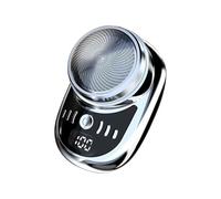 Giwnhvx Rasoio Elettrico USB Ricaricabile Display Digitale Viaggio Portatile Rasoio Staccabile Barba Trimmer Capelli,C