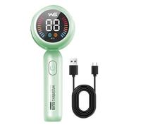 Giwnhvx Rasoio in Tessuto Anti-Peluche Trimmer Palle di Ricaricabile tramite USB Display LED Abbigliamento Anti-Peluche Verde