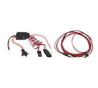 Giwnhvx RC 30A Mini Controller di Velocità Elettrico Spazzolato ESC Controller di Velocità del Motore Elettronico Doppia Uscita, Spina PH2P