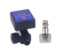 Giwnhvx Regolatore di Pressione Aria Digitale 1/4pollice 145PSI Valvola di Controllo Pressione Digitale per Strumenti di Pittura Aerosol, A