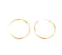 Giwnhvx ReTro Irregar Rotondo Opaco Metallo Orecchini per Donne Moda Semplice Geometrica Regalo di Vacanza