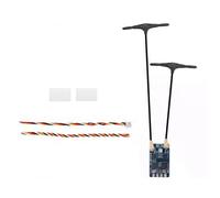 Giwnhvx Ricevitore di Diversità ELRS 2,4 GHz Dual Core RX ESP32 + TCXO Nano FPV RX per Aeroplani RC FPV Long Range Fai-da-Te. Pezzi 150mm*1/90mm*1