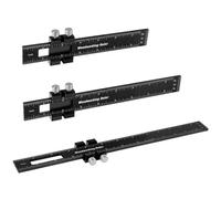 Giwnhvx Righello da Carpentiere, Righello Tascabile di Precisione, Regolo Calcolatore In Metallo, Righello per Marcatura Forma di T, Righello per Misurazione Della Marcatura con Guida A T