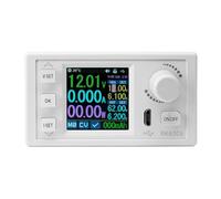 Giwnhvx RK6006-BT Regolatore di Tensione DC Regolabile Display Digitale 60 V Interfaccia Micro-USB 6 A Display LCD 1,54 Pollici