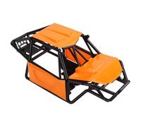 Giwnhvx Rock Tarantula Nylon -Body Shell Chassis Kit per 1/18 RC Crawler TRX4M Aggiornamento Arancione