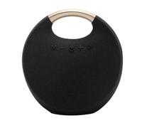 Giwnhvx Rockmia - Altoparlante portatile Bluetooth da 5 W, alla moda, in tessuto a rete, wireless, per esterni, colore: nero