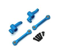 Giwnhvx Rod Sterzo Gruppo Sterzo Aggiornamento Auto RC per SCY 1/18 18101 18102 Ricambi Auto Aggiornamento su RC Blu