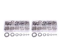 Giwnhvx Rondella Una Molla Set Assortimento Rondelle Una Molla In Acciaio 304 (820 Pezzi, 8 Taglie)