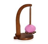 Giwnhvx Rotella di legno per maglieria e uncinetto, regalo all'uncinetto per gli amanti del a maglia