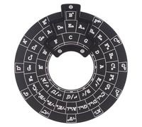 Giwnhvx Roulette Accordi Chitarra Cerchio Quinte Strumento Di Apprendimento Accordi Circolo Musicale Bass Pianoforte Generale