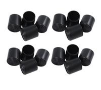 Giwnhvx Rubber Piedino per Piedino per Mobili Piedino per Sedia Stampo Piedino 16 Pezzi Nero