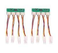 Giwnhvx S21 Fan Spoofer 12 V 4 in 1 Quadrato 4 Pin Simulatore di Ventola per Modulo di Simulazione di Velocità Ventola Bitmain Antminer