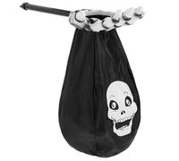 Giwnhvx Sacchetto di Caramelle di Halloween Sacchetto di Caramelle a Forma di Palma Snack Divertenti Decorazioni Regalo di Vacanza Accessori Decorativi Nero