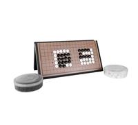 Giwnhvx Scacchi Classico Go-Scacchiera Pieghevole Magnetico Go Gobang, Signore di Plastica, Regali per Gli Amanti del Gioco, Portatile e,