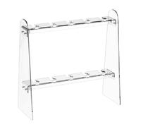 Giwnhvx Scaffale a 2 livelli per festa di matrimonio, champagne, vino, tazza da bere, portabottiglie di vino spumante