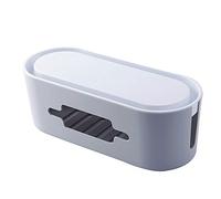 Giwnhvx Scatola di gestione dei cavi - Scatola elegante dell'organizzatore del cavo nasconde la barretta di alimentazione e la guardia cordoni smistati - Copertura di protezione contro le