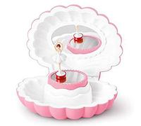 Giwnhvx Scatola per la musica Ballerina, Scatola per regalo di compleanno per la fidanzata, decorazione di Natale per rosa scuro