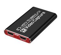 Giwnhvx Scheda di Cattura Video HD 4K 1080p Scatola di Registrazione della Macchina Fotografica HDTV Compatibile con USB 3.0 PC Registratore di Trasmissione in Diretta Grabber