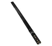 Giwnhvx Scheda di estensione del cavo NVME doppio protocollo PCIE4.0 M.2 M Key per SSD NGFF M.2 PCI-E/M2 2230 2242 2260 2280: A