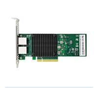 Giwnhvx Scheda di rete PCIe X8 V710-T2 a doppia porta, supporta 2 x 5 GbE NBASE-T.
