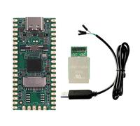 Giwnhvx Scheda di sviluppo RISC-V Milk-V Duo + Porta RJ45 + Downloader CV1800B Supporto Linux per gli amanti degli IoT e i giocatori fai da te Installazione facile da usare