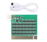 Giwnhvx Scheda di Test Slot PCI-E 16X 8X 4X PCI Express per Scheda Madre Rileva il Circuito CortoSud o L'Apertura PCI-E con Tester di Luce