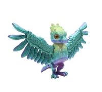 Giwnhvx Scrivania Decorazione Realistica Ornamento Giocattolo Novità Figure con Articolazioni Mobili Figurina HomeDecor, F