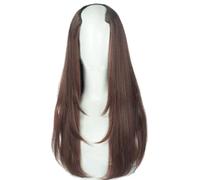 Giwnhvx Scuro Sintetico Donne Stile Capelli Lunghi Capelli Extra Lunghi Parrucche Sintetiche Estensioni a Strati Testa Aumentare i Capelli Durevoli