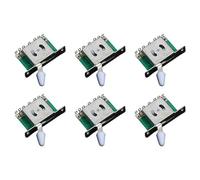 Giwnhvx Selettore pickup a 5 vie, 6 pezzi, per sostituzione Tele Stratocaster