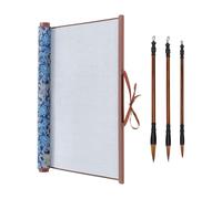 Giwnhvx Set Calligrafia Cinese Senza Inchiostro, Scrittura Ad Acqua Riutilizzabile, Rotolo di Tessuto Magico Penne Scrivere Calligrafia Cinese Tradizionale