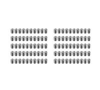 Giwnhvx Set di 100 viti a testa cilindrica M2,5 x 3 mm, in acciaio inox, con testa a tazza senza testa