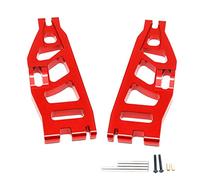 Giwnhvx Set di 2 Braccio di Sospensione Infeori Posteriore in Metallo per 1/6 Shredder RC Truck Upgrades Parts, 1