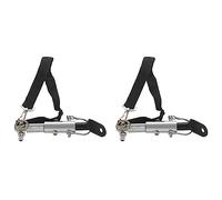 Giwnhvx Set di 2 ganci universali per rimorchio per bicicletta, per rimorchi per bambini/animali domestici, accessori per portapacchi posteriore per bicicletta