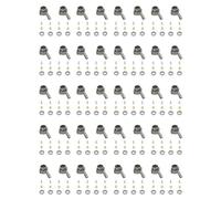 Giwnhvx Set di 20 bicchieri in metallo per ricambi auto C14 C24 C34 C44 B14 B1 B16 B24 B36 MN D90 D91 MN99S RC,