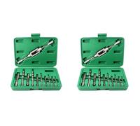 Giwnhvx Set di 22 estrattori per viti danneggiate per rimuovere viti spogliate o rotte con punte per trapano per mano destra, 3-10 mm