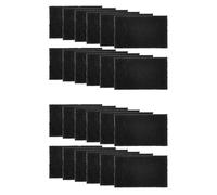 Giwnhvx Set di 24 filtri assorbenti per pattumiere, deodorante purificante al per pattumiere, secchi per compost-rettangolo