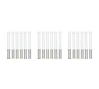 Giwnhvx Set di 3 bastoncini per fonduta di formaggio, forchette da fonduta in acciaio inox, per arrostire marshmallow