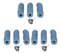 Giwnhvx Set di 3 dischi abrasivi da 50 mm per rullo di bloccaggio a rullo strumenti abrasivi lucidatura metallo ferro ruggine mola