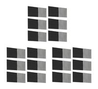 Giwnhvx Set di 36 acustici autoaderenti, in schiuma insonorizzati da 12 x 12 x 1 pollice, da parete insonorizzati per Home Studio
