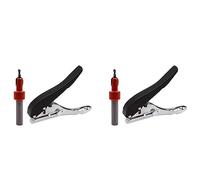 Giwnhvx Set di 4 pinze per la lavorazione del legno con foro per carta con coperchio a vite per carta con trapano svasato da 3,2 mm, posizione regolabile