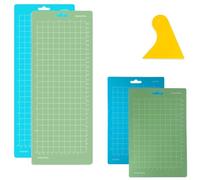 Giwnhvx Set di 4 tappetini da taglio 4,5 x 12 e 4,5 x 6,5, tappetini da taglio per vinile (presa standard, presa)