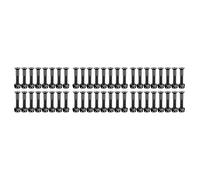 Giwnhvx Set di 48 viti per montaggio skateboard da 1 pollice Viti Bulloni Hardware Skateboard Viti Parti Skateboard