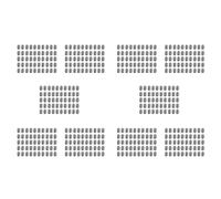 Giwnhvx Set di 500 viti a testa esagonale M3 x 4 mm in acciaio inox