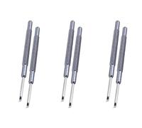 Giwnhvx Set di 6 leve in metallo per riparazione orologiaio con lama piatta